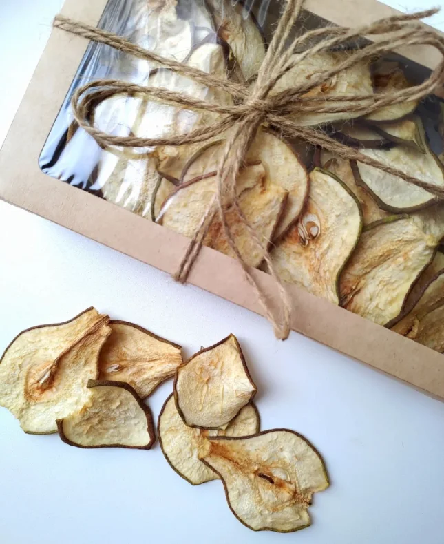 Фруктовые чипсы груша, 100 гр. фото 1